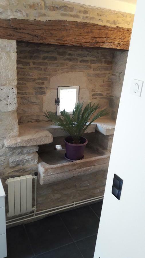 Maison En Pierres Au Coeur Du Village Medieval De Villeneuve Buitenkant foto